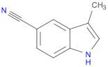 1H-INDOLE-5-CARBONITRILE,3-METHYL-