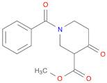 methyl 1-benzoyl-4-oxopiperidine-3-carboxylate