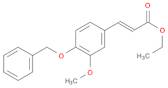 (E)-Ethyl 3-(4-(benzyloxy)-3-Methoxyphenyl)acrylate