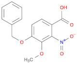 4-BENZYLOXY-3-METHOXY-2-NITROBENZOICACID