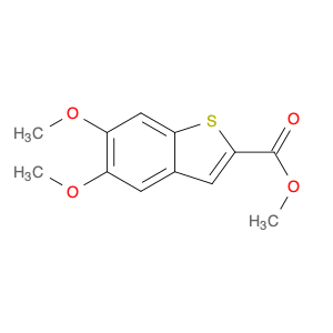 5,6-DIMETHOXY-BENZO[B]THIOPHENE-2-CARBOXYLIC ACID METHYL ESTER