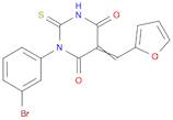 5-Furylidene,1-(3-Bromophenyl)-2-Thiobarbituric Acid