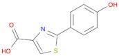 2-(4-Hydroxy-phenyl)-thiazole-4-carboxylic Acid