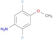 Benzenamine, 2,5-difluoro-4-methoxy- (9CI)