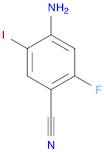 4-AMINO-2-FLUORO-5-IODOBENZONITRILE