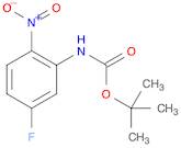 tert-Butyl 5-fluoro-2-nitrophenylcarbamate