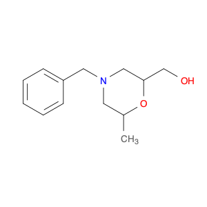 ((2S,6S)-4-benzyl-6-MethylMorpholin-2-yl)Methanol