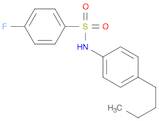 N-(4-butylphenyl)-4-fluorobenzenesulfonamide