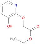 Acetic acid, [(3-hydroxy-2-pyridinyl)oxy]-, ethyl ester (9CI)