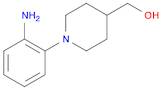 (1-(2-Aminophenyl)piperidin-4-yl)methanol