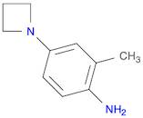 Benzenamine, 4-(1-azetidinyl)-2-methyl- (9CI)