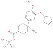 1-BOC-4-CYANO-4-[3-(CYCLOPENTYLOXY)-4-METHOXYPHENYL]-PIPERIDINE