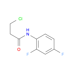 3-chloro-N-(2,4-difluorophenyl)propanamide