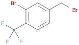 2-Bromo-4-(bromomethyl)-1-(trifluoromethyl)benzene