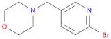 4-[(6-bromopyridin-3-yl)methyl]morpholine