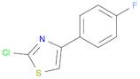 2-CHLORO-4-(4-FLUOROPHENYL)-1,3-THIAZOLE