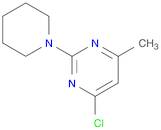 4-CHLORO-6-METHYL-2-(1-PIPERIDINYL)PYRIMIDINE