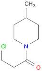 1-(3-chloropropanoyl)-4-methylpiperidine