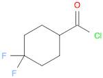 Cyclohexanecarbonyl chloride, 4,4-difluoro- (9CI)