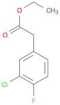 ethyl 2-(3-chloro-4-fluorophenyl)acetate