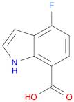 4-fluoro-1H-indole-7-carboxylic acid