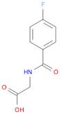 (4-FLUORO-BENZOYLAMINO)-ACETIC ACID