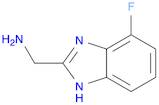 (4-Fluoro-1H-benzo[d]imidazol-2-yl)methanamine