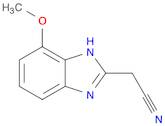 1H-Benzimidazole-2-acetonitrile,4-methoxy-(9CI)