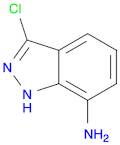 1H-INDAZOL-7-AMINE,3-CHLORO