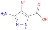 1H-Pyrazole-3-carboxylicacid,5-amino-4-bromo-(9CI)