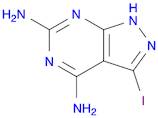 3-Iodo-1H-pyrazolo[3,4-d]pyrimidine-4,6-diamine