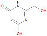 4(1H)-Pyrimidinone, 6-hydroxy-2-(hydroxymethyl)- (9CI)