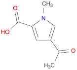 1H-Pyrrole-2-carboxylic acid, 4-acetyl-1-methyl- (9CI)