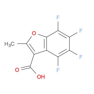 4,5,6,7-Tetrafluoro-2-methylbenzofuran-3-carboxylic acid