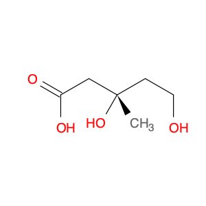 (3S)-3,5-dihydroxy-3-methyl-pentanoic acid