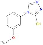 4-(3-METHOXYPHENYL)-4H-1,2,4-TRIAZOLE-3-THIOL