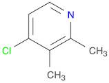 Pyridine, 4-chloro-2,3-dimethyl- (9CI)