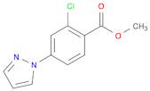 Methyl 2-chloro-4-(1H-pyrazol-1-yl)benzoate