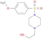 2-(4-((4-Methoxyphenyl)sulfonyl)piperazin-1-yl)ethanol