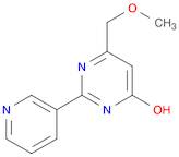 6-(METHOXYMETHYL)-2-(3-PYRIDYL)PYRIMIDIN-4-OL