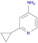 4-Pyridinamine,2-cyclopropyl-(9CI)