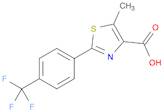 5-METHYL-2-(4-TRIFLUOROMETHYL-PHENYL)-THIAZOLE-4-CARBOXYLIC ACID