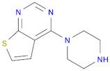 4-Piperazin-1-ylthieno[2,3-d]pyrimidine