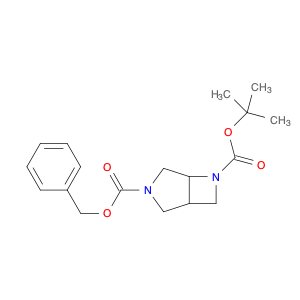 3-benzyl 6-tert-butyl 3,6-diazabicyclo[3.2.0]heptane-3,6-dicarboxylate