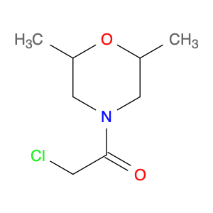 Morpholine, 4-(chloroacetyl)-2,6-dimethyl- (9CI)