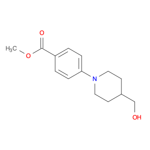 Methyl 4-[4-(hydroxymethyl)piperidin-1-yl]benzoate