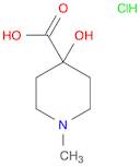 4-Hydroxy-1-methyl-4-piperidinecarboxylic acid hydrochloride