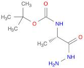 tert-butyl (1-hydrazinyl-1-oxopropan-2-yl)carbaMate