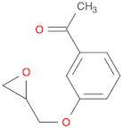 1-[3-(OXIRAN-2-YLMETHOXY)PHENYL]ETHANONE