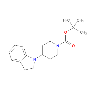 tert-butyl 4-(indolin-1-yl)piperidine-1-carboxylate